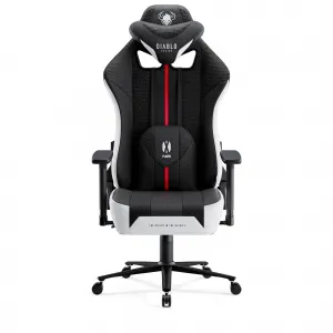 Otočné kreslo King  Diablo X-Player 2.0 biely/čierna