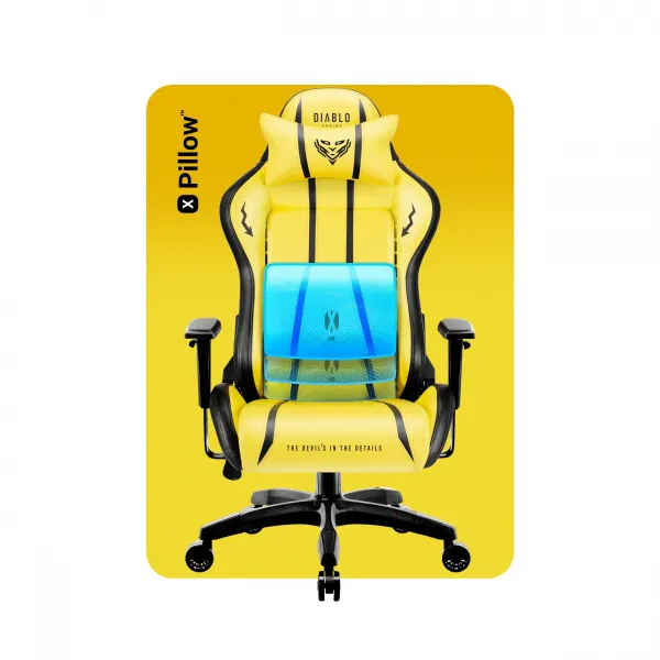 Otočné kreslo Normal Diablo X-One 2.0  electric yellow