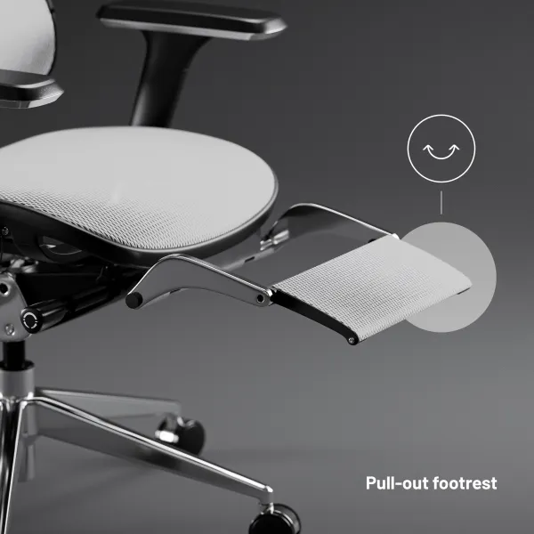 Ergonomické kreslo Diablo V-Master, čierno-biele