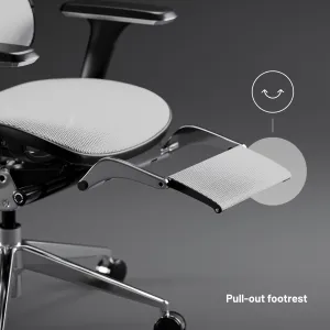 Ergonomické kreslo Diablo V-Master, čierno-biele