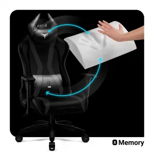 Otočné kreslo Normal Diablo X-Horn 2.0 čierna