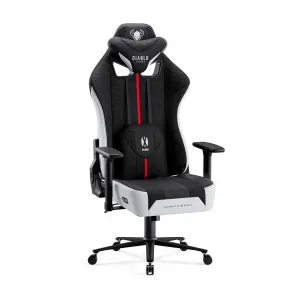 Otočné kreslo Normal Diablo X-Player 2.0 biely/čierna