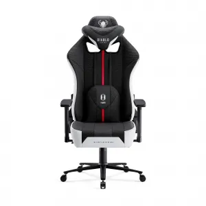 Otočné kreslo Normal Diablo X-Player 2.0 biely/čierna
