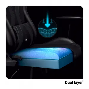 Otočné kreslo Normal Diablo X-Horn 2.0 čierna
