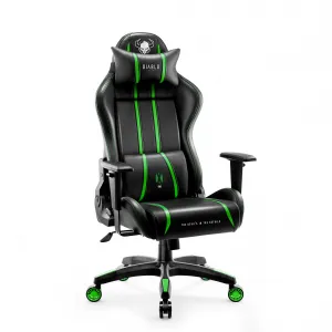 Otočné kreslo Normal Diablo X-One 2.0 čierna/zelená