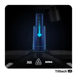 Otočné kreslo King Diablo X-One 2.0 čierna/biely