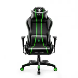 Otočné kreslo Normal Diablo X-One 2.0 čierna/zelená