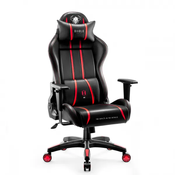Otočné kreslo King Diablo X-One 2.0 čierna/červená