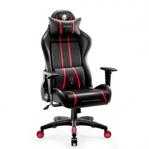 Otočné kreslo King Diablo X-One 2.0 čierna/červená
