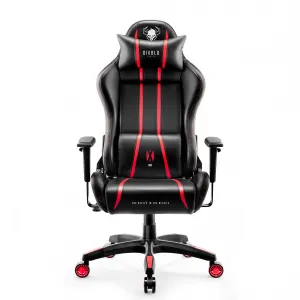 Otočné kreslo King Diablo X-One 2.0 čierna/červená