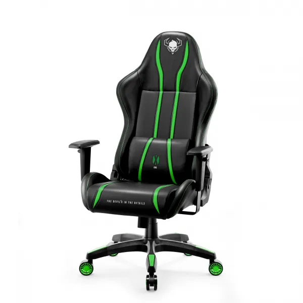 Otočné kreslo Normal Diablo X-One 2.0 čierna/zelená