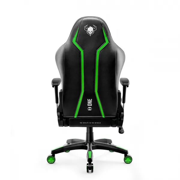 Otočné kreslo Normal Diablo X-One 2.0 čierna/zelená