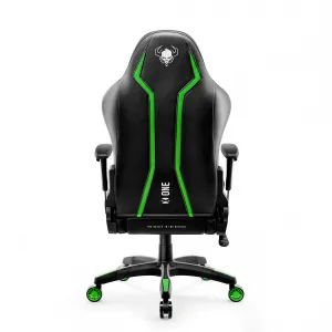 Otočné kreslo Normal Diablo X-One 2.0 čierna/zelená