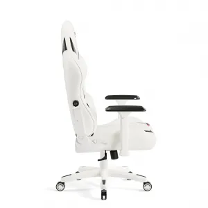 Herné kreslo Diablo X-Ray 2.0 Normal Size, bielo-čierne