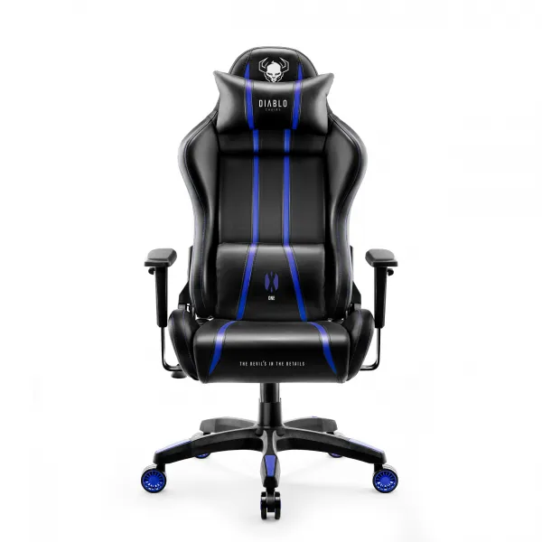 Otočné kreslo Normal Diablo X-One 2.0 čierna/modrá