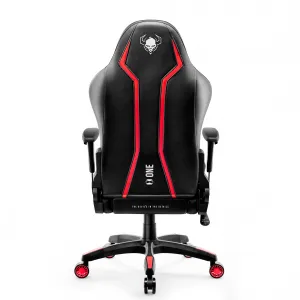 Otočné kreslo King Diablo X-One 2.0 čierna/červená