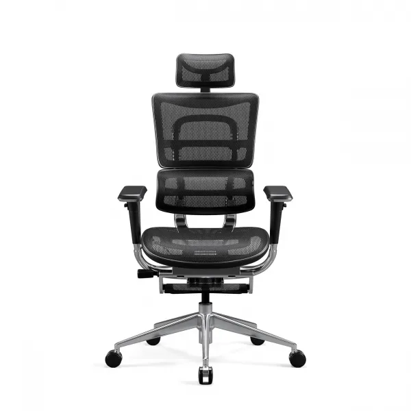 Kancelárska ergonomická stolička Diablo V-Master, čierna