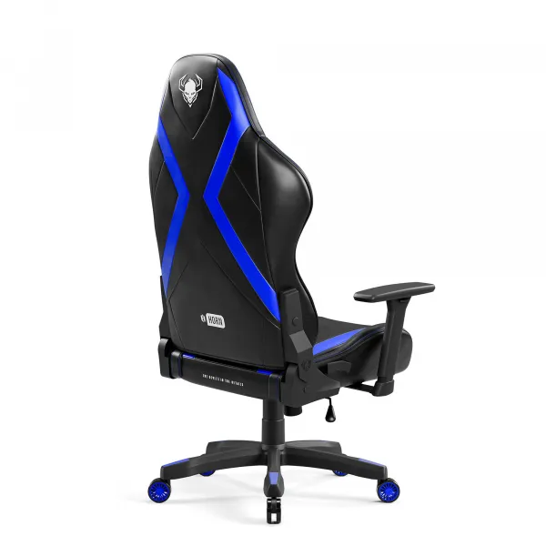 Otočné kreslo Normal Diablo X-Horn 2.0 čierna/modrá