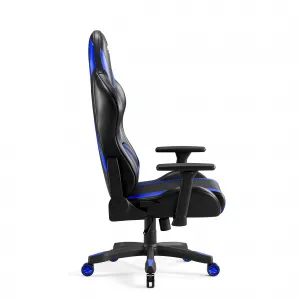 Otočné kreslo Normal Diablo X-Horn 2.0 čierna/modrá
