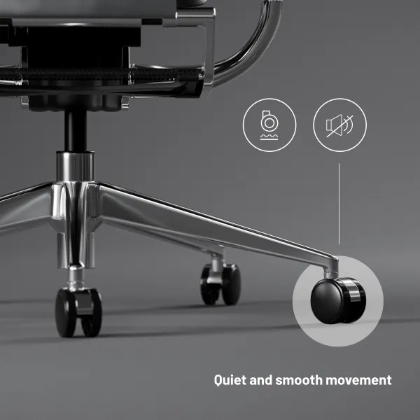 Kancelárska ergonomická stolička Diablo V-Master, čierna