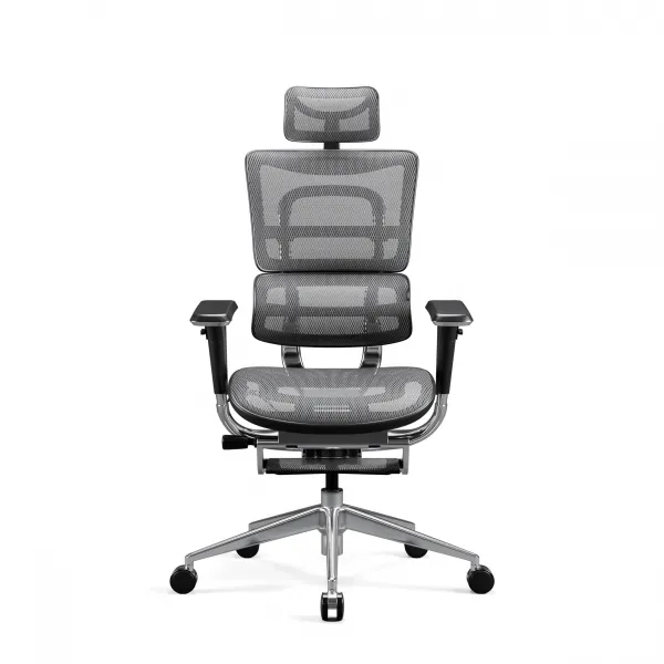 Kancelárska ergonomická stolička Diablo V-Master, čierno-šedá
