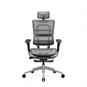 Kancelárska ergonomická stolička Diablo V-Master, čierno-šedá