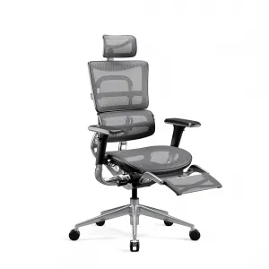 Kancelárska ergonomická stolička Diablo V-Master, čierno-šedá
