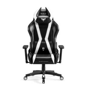 Otočné kreslo Normal Diablo X-Horn 2.0 čierna/biely