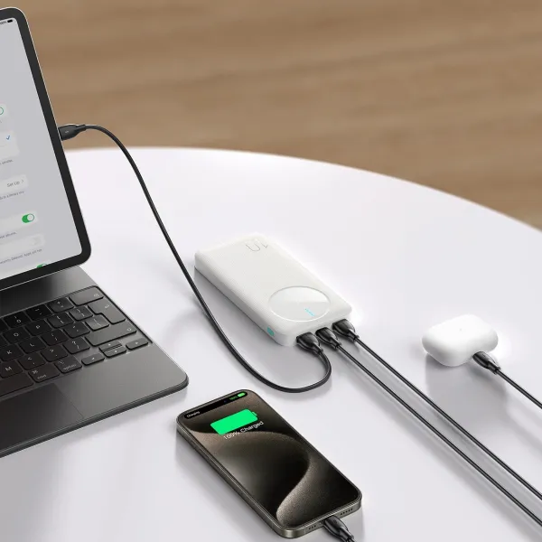 JOYROOM JR-PBF12 Externá nabíjačka 10 000 mAh biela