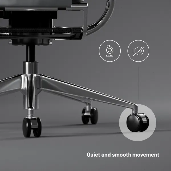 Kancelárska ergonomická stolička Diablo V-Master, čierno-šedá