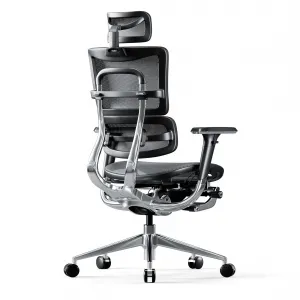 Kancelárska ergonomická stolička Diablo V-Master, čierno-šedá