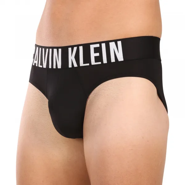 3PACK pánske slipy Calvin Klein čierné (NB3610A-VVL) S