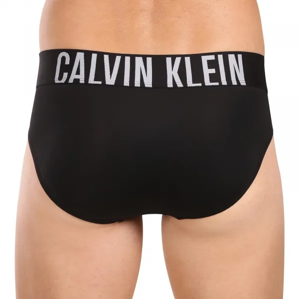 3PACK pánske slipy Calvin Klein čierné (NB3610A-VVL) S