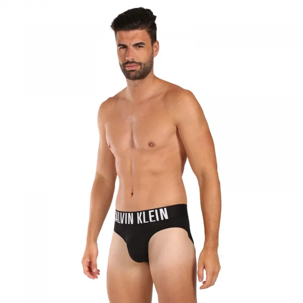 3PACK pánske slipy Calvin Klein čierné (NB3610A-VVL) S