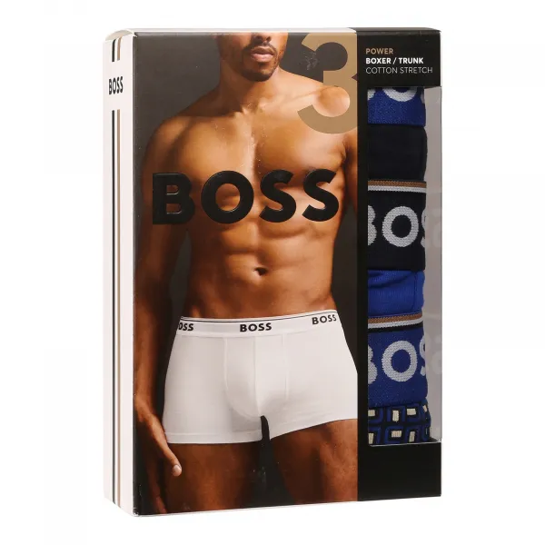 3PACK pánske boxerky BOSS viacfarebné (50531701 991) M, trenky