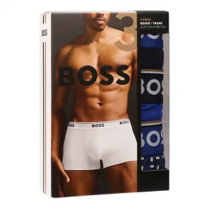 3PACK pánske boxerky BOSS viacfarebné (50531701 991) M, trenky