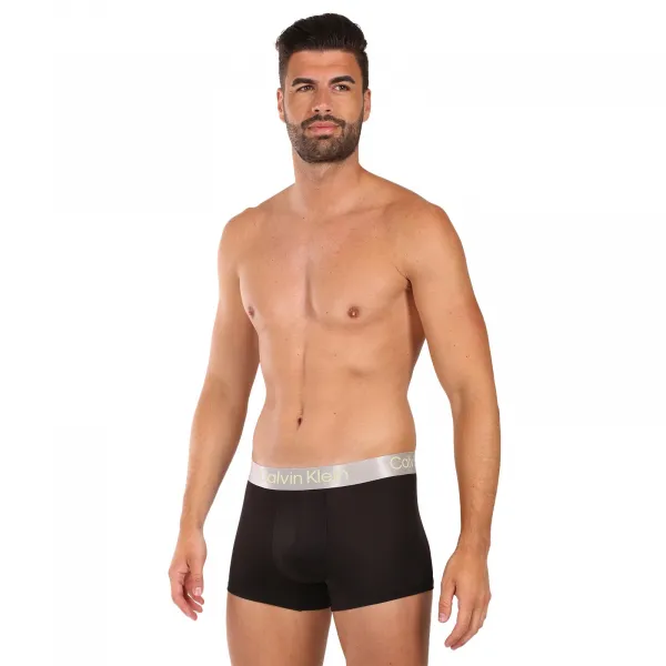 3PACK pánske boxerky Calvin Klein čierne (NB4269-VSD) M, trenky