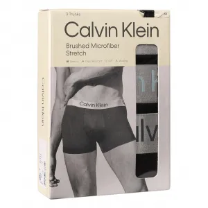 3PACK pánske boxerky Calvin Klein čierne (NB4269-VSD) M, trenky