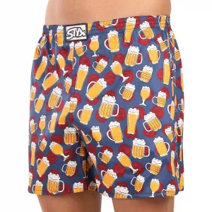 Pánske trenky na spanie Styx pivo (DTP1855) M, trenírky