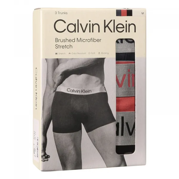 3PACK pánske boxerky Calvin Klein viacfarebné (NB4269-VSA) L, trenky