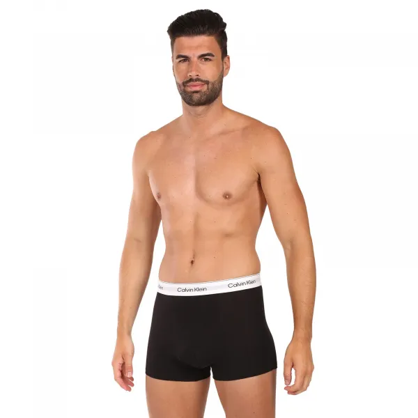 3PACK pánske boxerky Calvin Klein čierné (NB4286-VRB) M, trenky