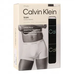 3PACK pánske boxerky Calvin Klein čierné (NB4392-VR9) L, trenky