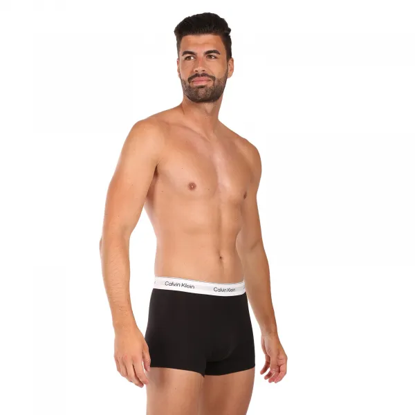 3PACK pánske boxerky Calvin Klein čierné (NB4392-VRB) M, trenky