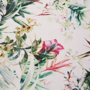 ArtFir Záhradný behúň GARDEN 31B | biela/zelená 40 x 140 cm