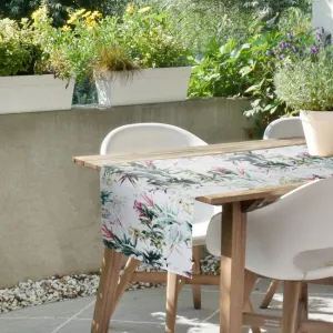 ArtFir Záhradný behúň GARDEN 31B | biela/zelená 40 x 140 cm