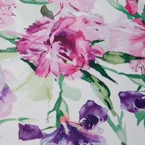 ArtFir Záhradný obrus GARDEN 34D | ružová/fialová 85 x 85 cm