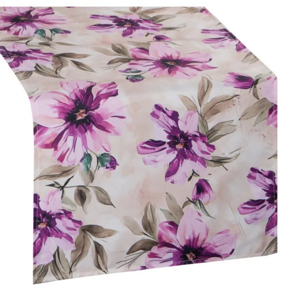 ArtFir Záhradný behúň GARDEN 29C | krémová/ružová 40 x 180 cm