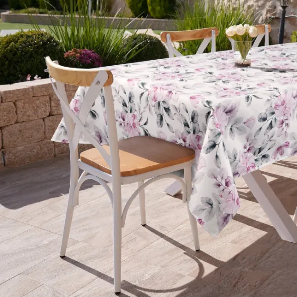 ArtFir Záhradný behúň GARDEN 30B | biela/ružová 40 x 140 cm
