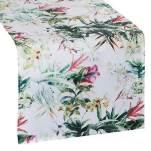 ArtFir Záhradný behúň GARDEN 31B | biela/zelená 40 x 140 cm