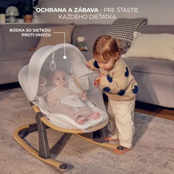 Lehátko Kinderkraft Elsu Grey